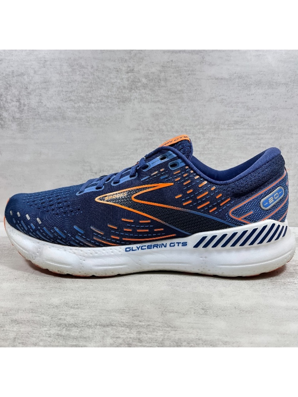 Brooks Glycerin GTS 20 Running Shoes - Men's Size 11.5 2E Wide - Blue